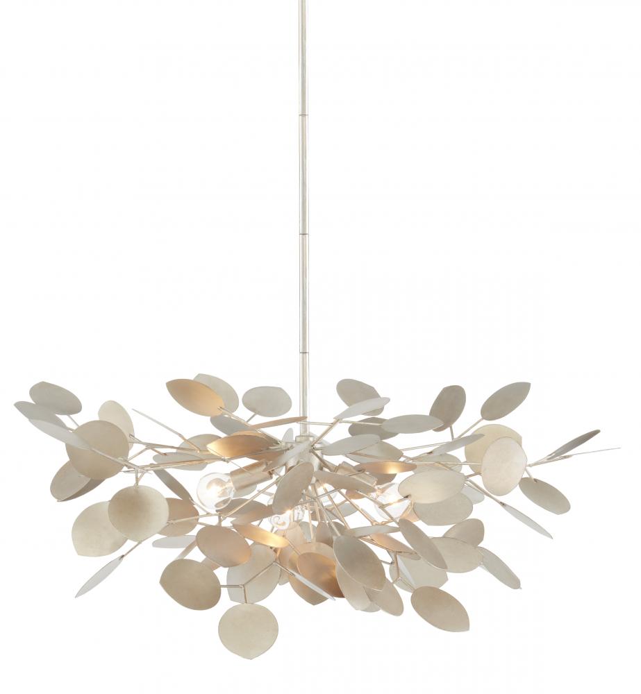 Lunaria Small Silver Chandelier