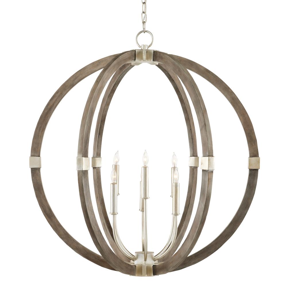 Bastian Gray Orb Lantern