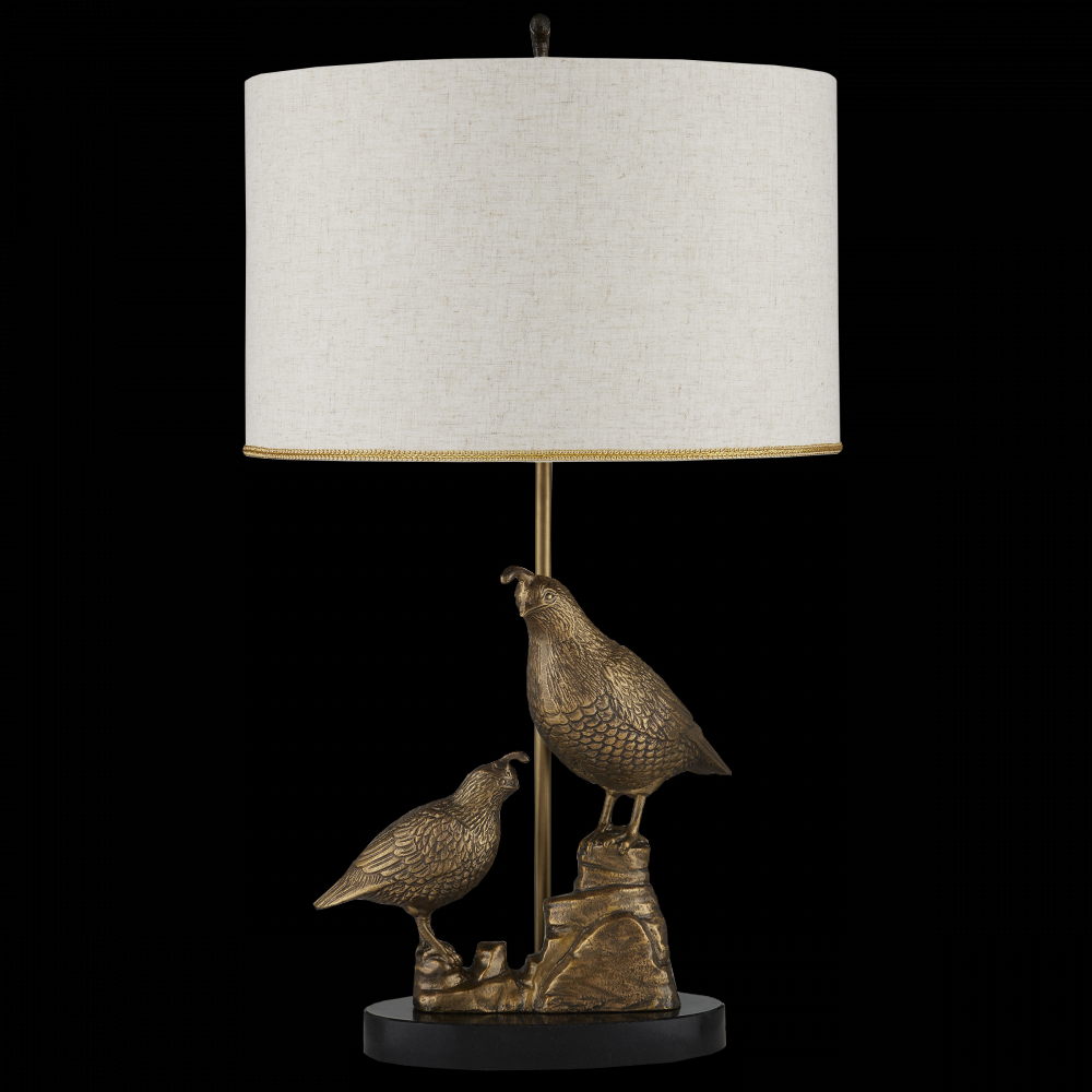 Codorniz Brass Table Lamp
