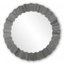 Currey 1000-0130 - Dario Round Gray Mirror