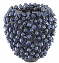 Currey 1200-0305 - Manitapi Medium Blue Vase