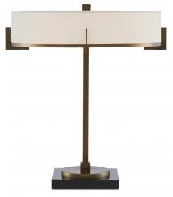 Currey 6000-0438 - Jacobi Brass Table Lamp