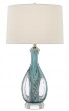 Currey 6000-0520 - Eudoxia Blue Table Lamp