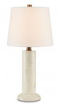 Currey 6000-0760 - Osso White Table Lamp
