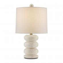 Currey 6000-0836 - Girault White Table Lamp