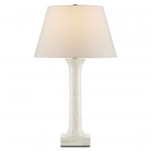 Currey 6000-0863 - Haddee White Table Lamp