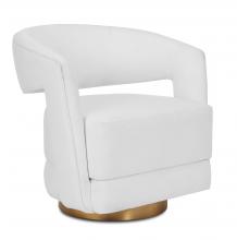 Currey 7000-0561 - Maren Muslin Swivel Chair