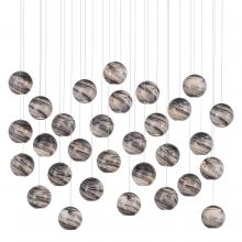 Currey 9000-1010 - Palatino 30-Light Linear Multi-Drop Pendant