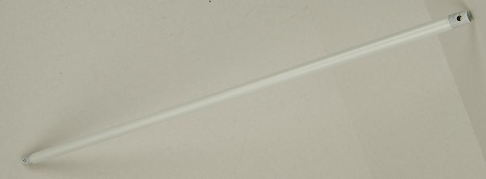 24" Downrod in White