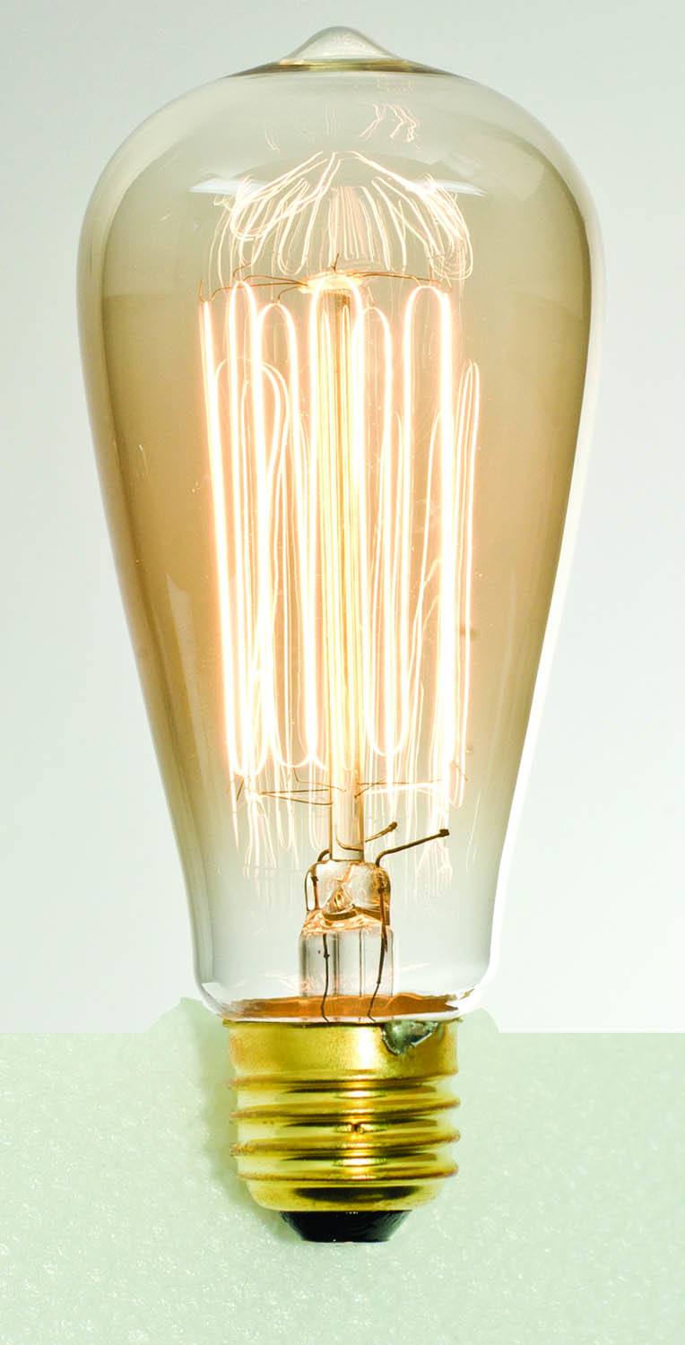 60ST21CSC19-120 60W Early Electric Bulb Medium Base Damp Rated