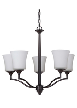  41725-OB - 5 Light Chandelier