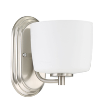  43501-BNK - Clarendon 1 Light Wall Sconce in Brushed Polished Nickel