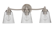  50203-BNK - Tyler 3 Light Vanity in Brushed Polished Nickel