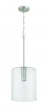  60292-BNK - Lyndsey 1 Light Pendant in Brushed Polished Nickel