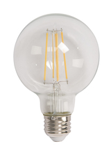 Craftmade 9651 - 4.72" M.O.L. Clear LED G25, E26, 8W, Dimmable, 2700K