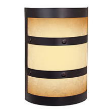 Craftmade ICH1415-OBG - Half Cylinder Lighted LED Chime in Oiled Bronze Gilded