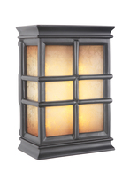 Craftmade ICH1505-BK - Hand-Carved Window Pane Lighted LED Chime in Black