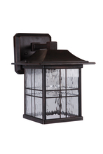 Craftmade Z7804-ABZ - Dorset 1 Light Small Outdoor Wall Lantern in Aged Bronze Brushed