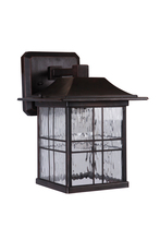  Z7804-ABZ - Dorset 1 Light Small Outdoor Wall Lantern in Aged Bronze Brushed