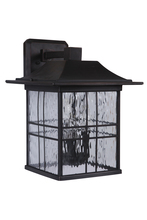 Craftmade Z7824-ABZ - Dorset 3 Light Large Outdoor Wall Lantern in Aged Bronze Brushed