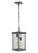  Z9721-OBO - Riviera III 3 Light Large Outdoor Pendant in Oiled Bronze Outdoor