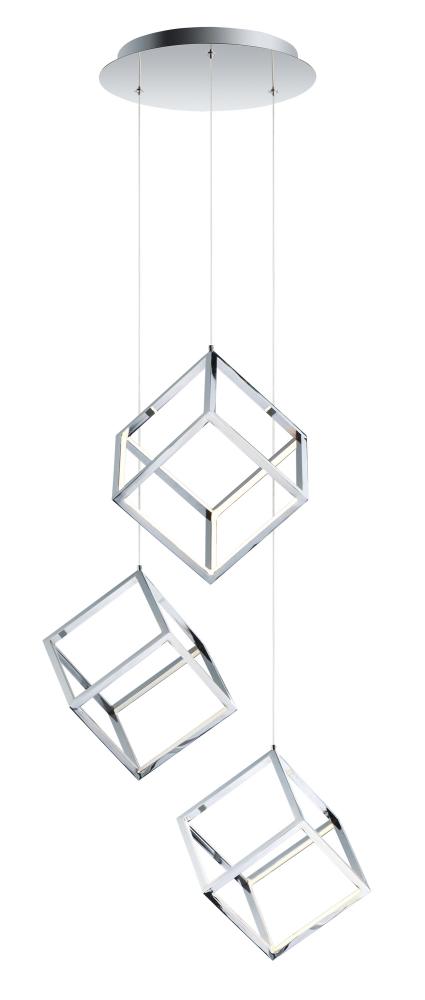 4 Square-Multi-Light Pendant