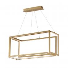  E21266-GLD - Penrose-Linear Pendant