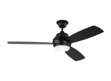 Visual Comfort & Co. Fan Collection 3IKDR52MBKD - Ikon 52-Inch Indoor/Outdoor Integrated LED Dimmable Ceiling Fan