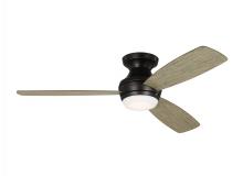 Visual Comfort & Co. Fan Collection 3IKR52AGPD - Ikon 52" Dimmable Integrated LED Indoor Aged Pewter Hugger Ceiling Fan with Light Kit, Remote Co